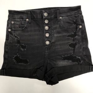 American eagle outfitters curvy super hi-rise short size 8